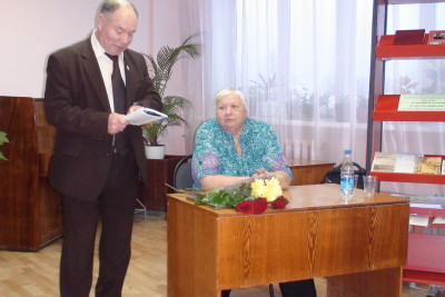 Презентация новой книги Галины Киселёвой. Фото: Лихославльская библиотека имени В.Соколова