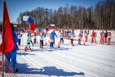 Лыжные соревнования в Калашниково. Фото: Евгений Козлов