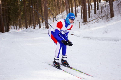 Лыжные соревнования в Калашниково