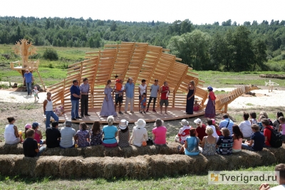 В Лихославльском районе открылся парк средовых инсталляций