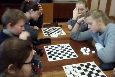Лихославльские школьники сразились за Кубок района по шашкам