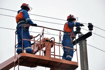 О ходе восстановительных работ на линиях электропередач