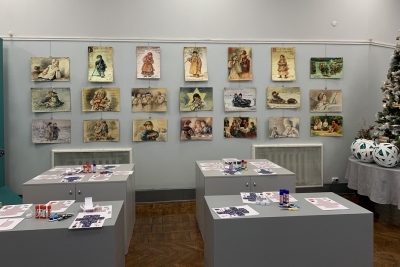 На выставке в Торжке приглашают пройти квест-экскурсию по выставке «Святочные истории»
