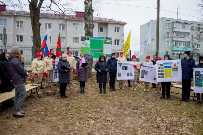В Калашниковской школе открылась экологическая тропа «Калашниковские горы»