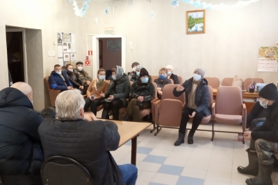 Жители деревни Барановка обсудили вопросы развития и благоустройства