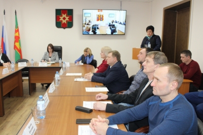 Глава Лихославльского муниципального округа Наталья Николаевна Виноградова представила отчет о результатах деятельности в 2021 году и планах на 2022 год