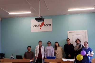 В сельских школах Лихославльского муниципального округа открылись центры «Точка роста»